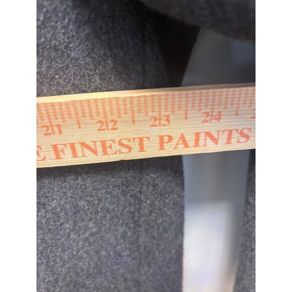 Ciatti Mens Long Gray Wool Overcoat With Buttons & Pockets 46R - Picture 7 of 14